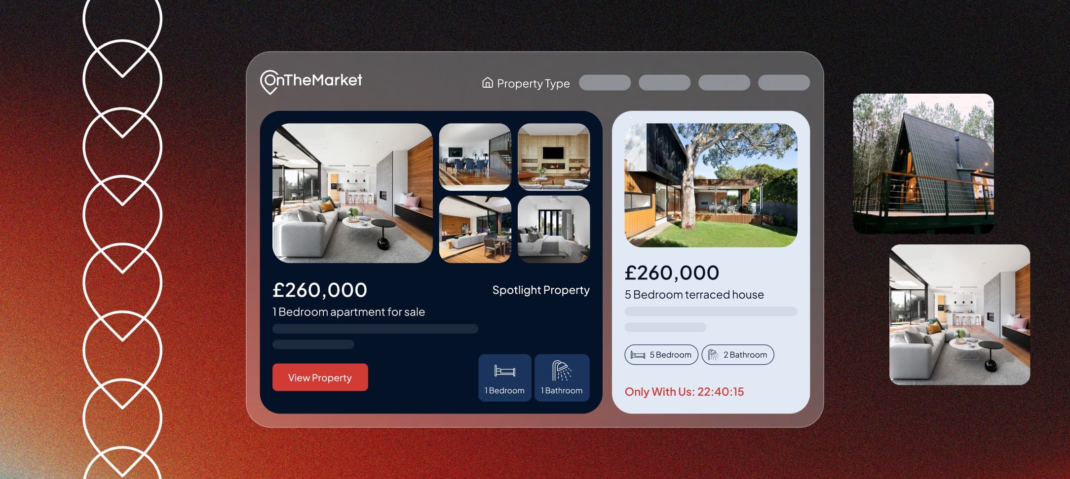 OnTheMarket product screens